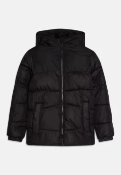 Jack & Jones Junior Jjchili Puffer Hood - Winterjas - Schwarz