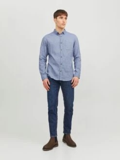 Jack & Jones Jjeclassic Melange - Overhemd - Faded Denim 8 Jack & Jones Jjeclassic Melange - Overhemd - Faded Denim -Jack & Jones Verkoopwinkel dd538d0fc73948e9b6abed00aaedfd17