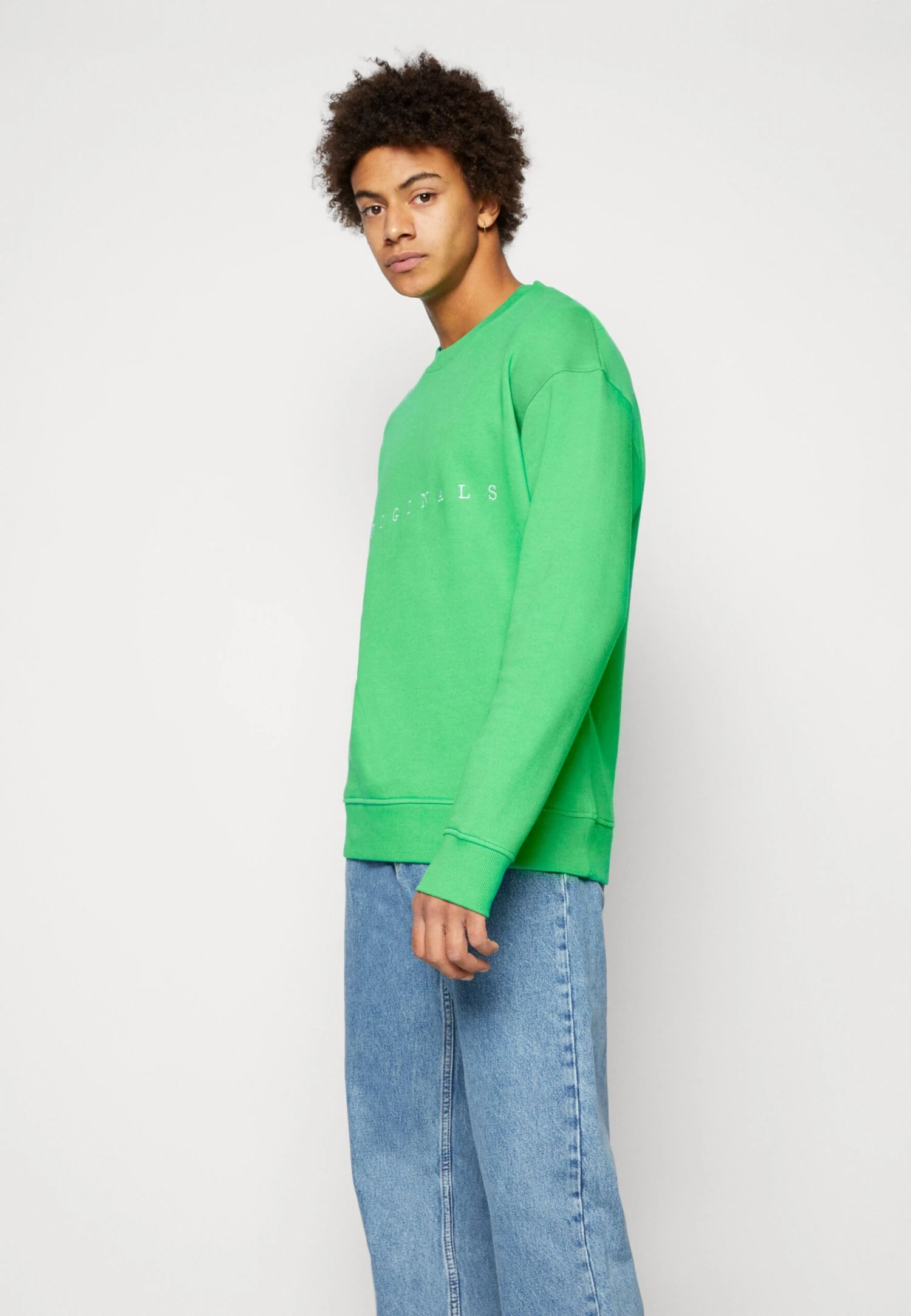 Jack & Jones Crew Neck- Sweater - Island Green 4 Jack & Jones Crew Neck- Sweater - Island Green - Afbeelding 4