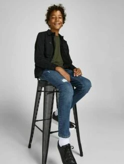 Jack & Jones Junior Slim Fit Glenn Original Am - Slim Fit Jeans - Blue Denim 11 Jack & Jones Junior Slim Fit Glenn Original Am - Slim Fit Jeans - Blue Denim -Jack & Jones Verkoopwinkel dfc5ea6cecb442fbb93c771d84c7ae8b