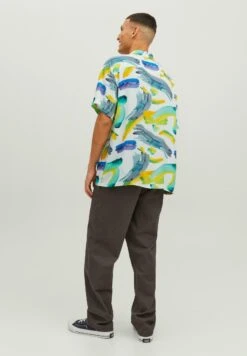 Jack & Jones Jorjuan Aop Ss Smu Ln - Overhemd - Cloud Dancer -Jack & Jones Verkoopwinkel dffb2a06e3234ef389f4b2c2386169e7