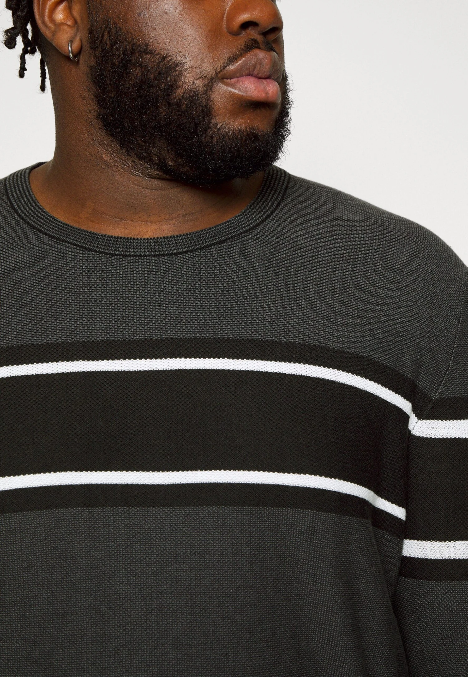 Jack & Jones Jcologan Spring Crew Neck- Trui - Asphalt 5 Jack & Jones Jcologan Spring Crew Neck- Trui - Asphalt - Afbeelding 5