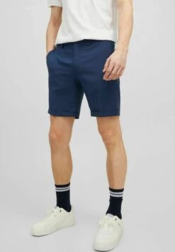 JACK&JONES Premium Bundfalten - Shorts - Medieval Blue