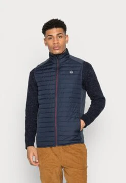 Jack & Jones Multi Bodywarmer Collar Noos - Bodywarmer - Navy