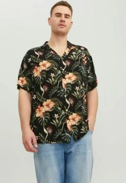 Jack & Jones Jjejeff Resort Floral - Overhemd - Black