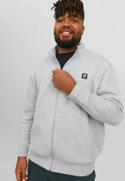 Jack & Jones Reissverschluss - Sweater Met Rits - Light Grey Melange -Jack & Jones Verkoopwinkel e5583168f5db480984cdeebf1a4b4a33