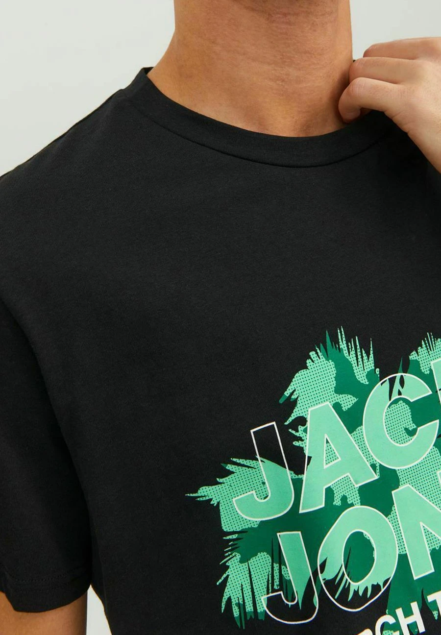 Jack & Jones Jcomarina Tee Crew Neck - T-Shirt Print - Black 5 Jack & Jones Jcomarina Tee Crew Neck - T-Shirt Print - Black - Afbeelding 5