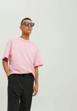 Jack & Jones Jorbelize Crew Neck - T-Shirt Print - Prism Pink -Jack & Jones Verkoopwinkel e701c8aab5564c36b77fd55d730cfd3e