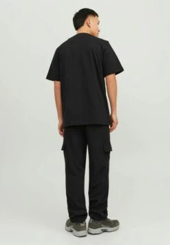 Jack & Jones Overlay - T-Shirt Print - Black -Jack & Jones Verkoopwinkel e74c79d64ff74cabbc3e3a14f34c4b00