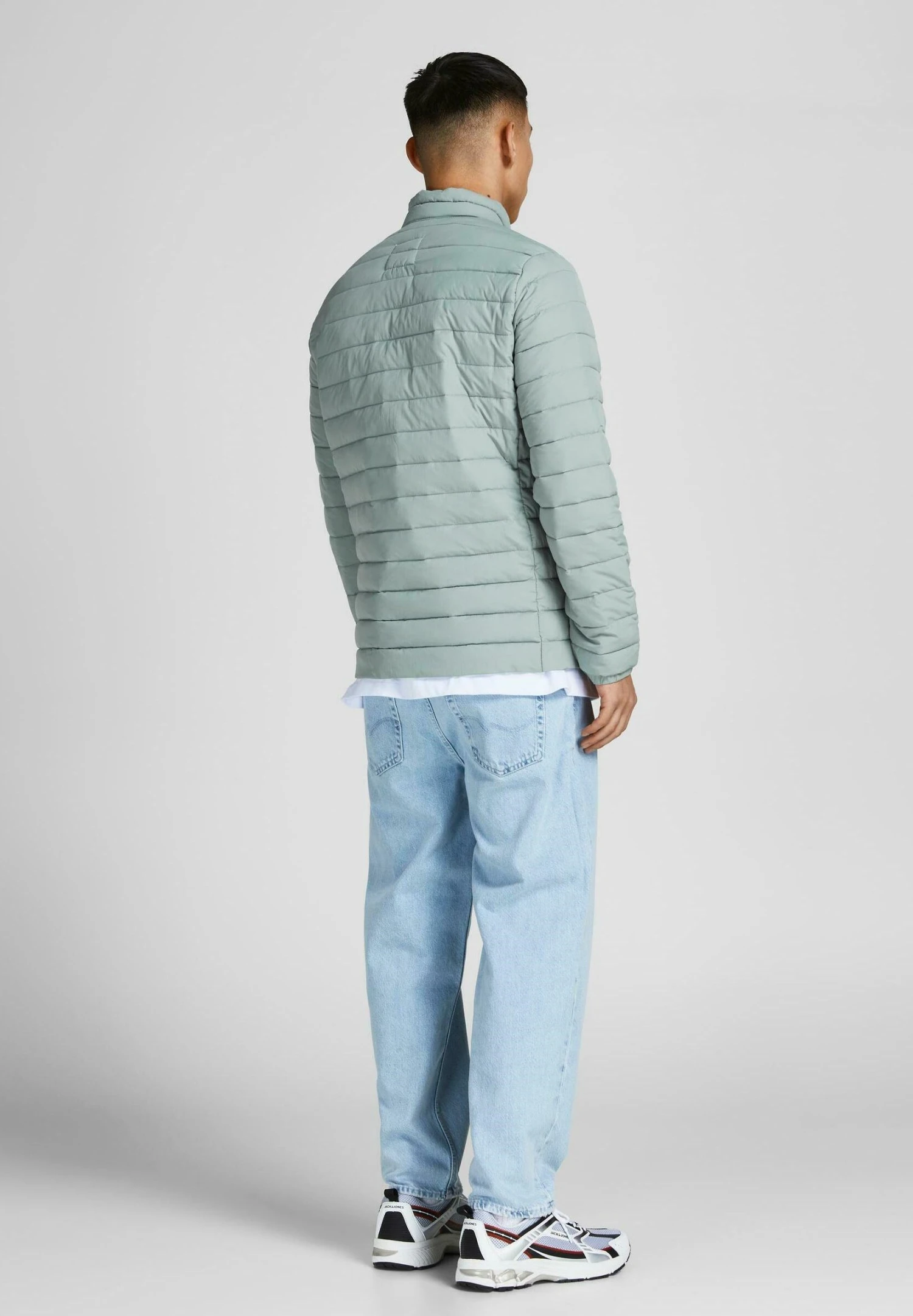 Jack & Jones Puffer Collar Noos - Jas - Slate Gray 3 Jack & Jones Puffer Collar Noos - Jas - Slate Gray - Afbeelding 3