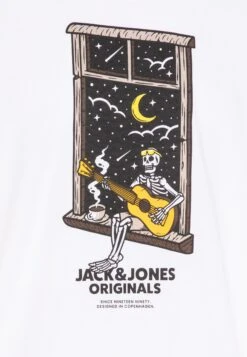 Jack & Jones Jorafterlife Tee Ss Crew Neck Sn - T-Shirt Print - Bright White -Jack & Jones Verkoopwinkel e8428452997d4c66a0e3bbee81a6f225
