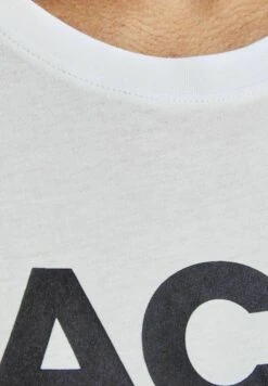 Jack & Jones Jjecorp Logo Ss O NeckNoos - T-Shirt Print - White 11 Jack & Jones Jjecorp Logo Ss O NeckNoos - T-Shirt Print - White -Jack & Jones Verkoopwinkel e8c33ec29d684e25ae315479434b57a6
