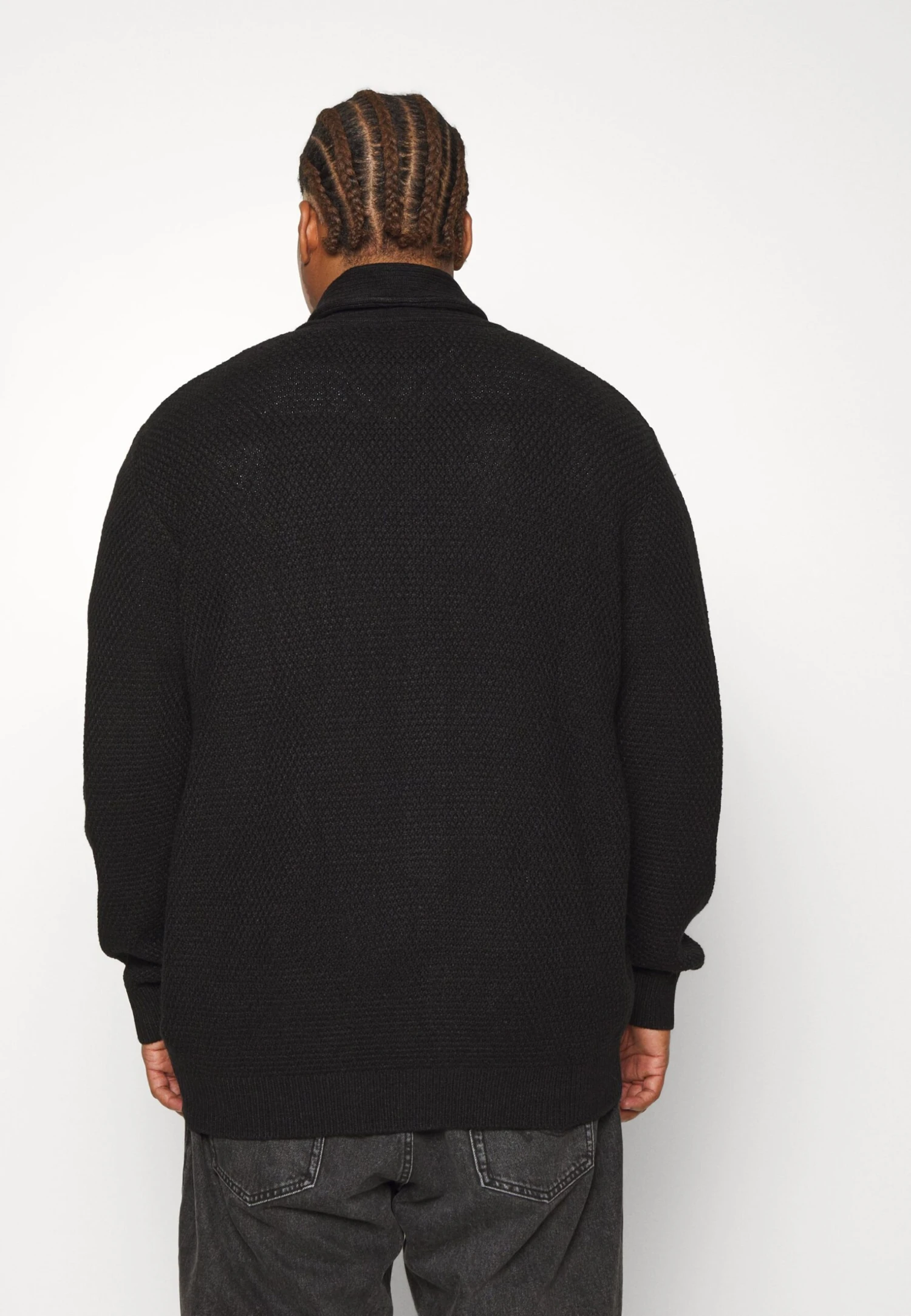 Jack & Jones Jjcraig Shawl Neck Cardigan- Vest - Black 3 Jack & Jones Jjcraig Shawl Neck Cardigan- Vest - Black - Afbeelding 3