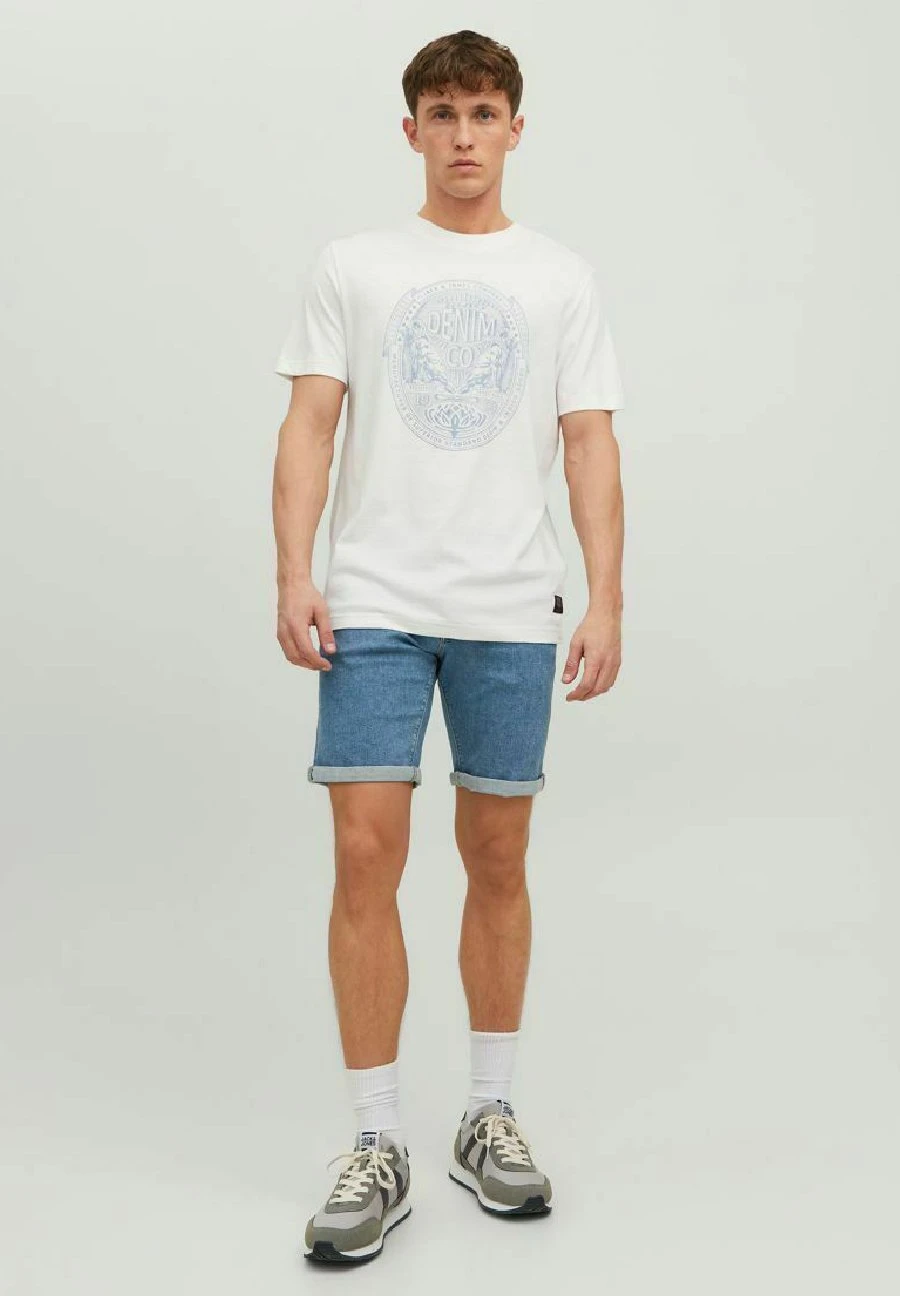 Jack & Jones Rick - Jeansshort - Blue Denim 2 Jack & Jones Rick - Jeansshort - Blue Denim - Afbeelding 2