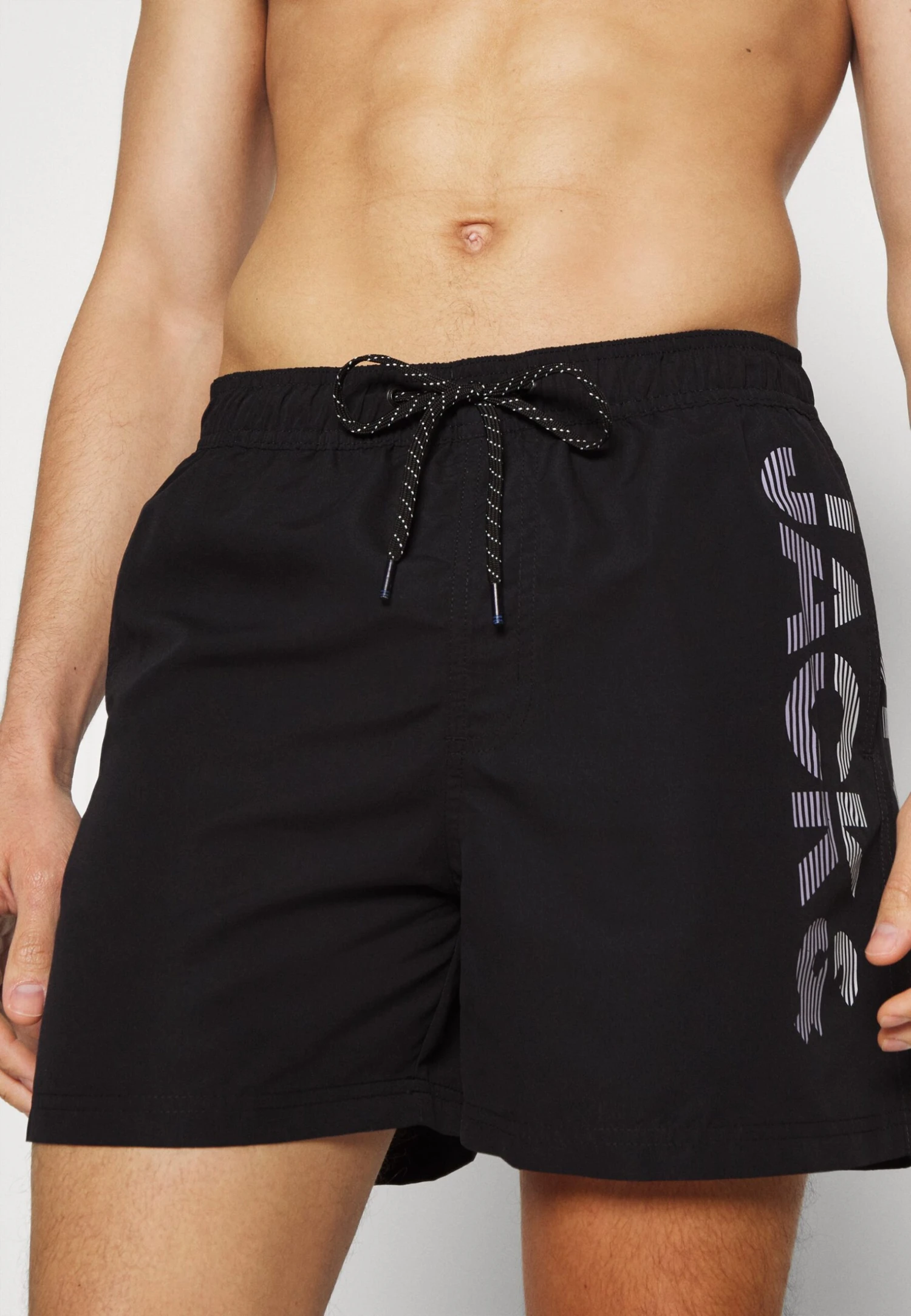 Jack & Jones Jjswim Splicelogo- Zwemshorts - Black 5 Jack & Jones Jjswim Splicelogo- Zwemshorts - Black - Afbeelding 5