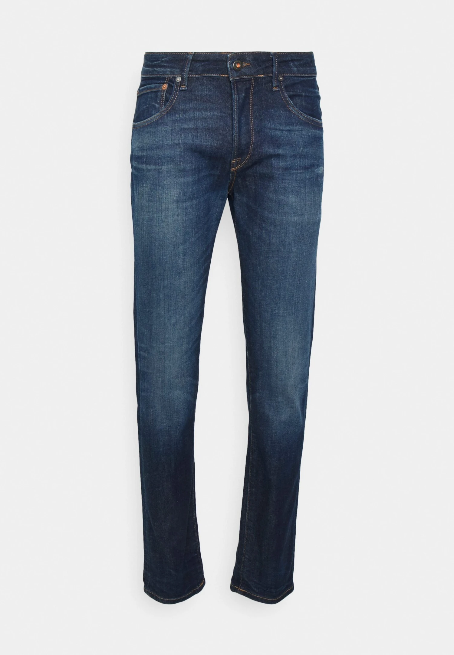 Jack & Jones Jjitim JjdavisLid Noos - Straight Leg Jeans - Blue Denim 4 Jack & Jones Jjitim JjdavisLid Noos - Straight Leg Jeans - Blue Denim - Afbeelding 4