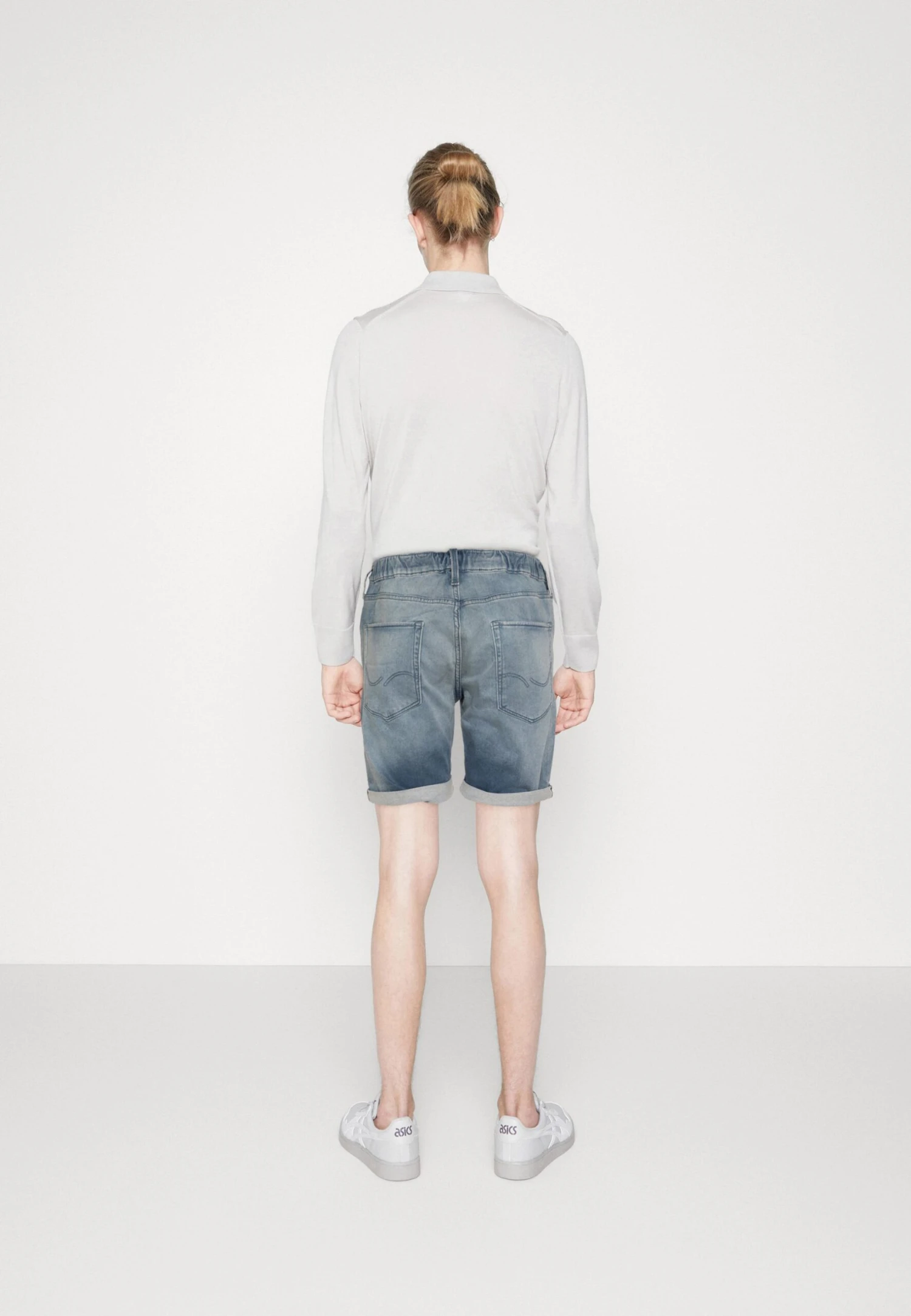 Jack & Jones Jjirick Jjicon Elast - Jeansshort - Blue Denim 3 Jack & Jones Jjirick Jjicon Elast - Jeansshort - Blue Denim - Afbeelding 3