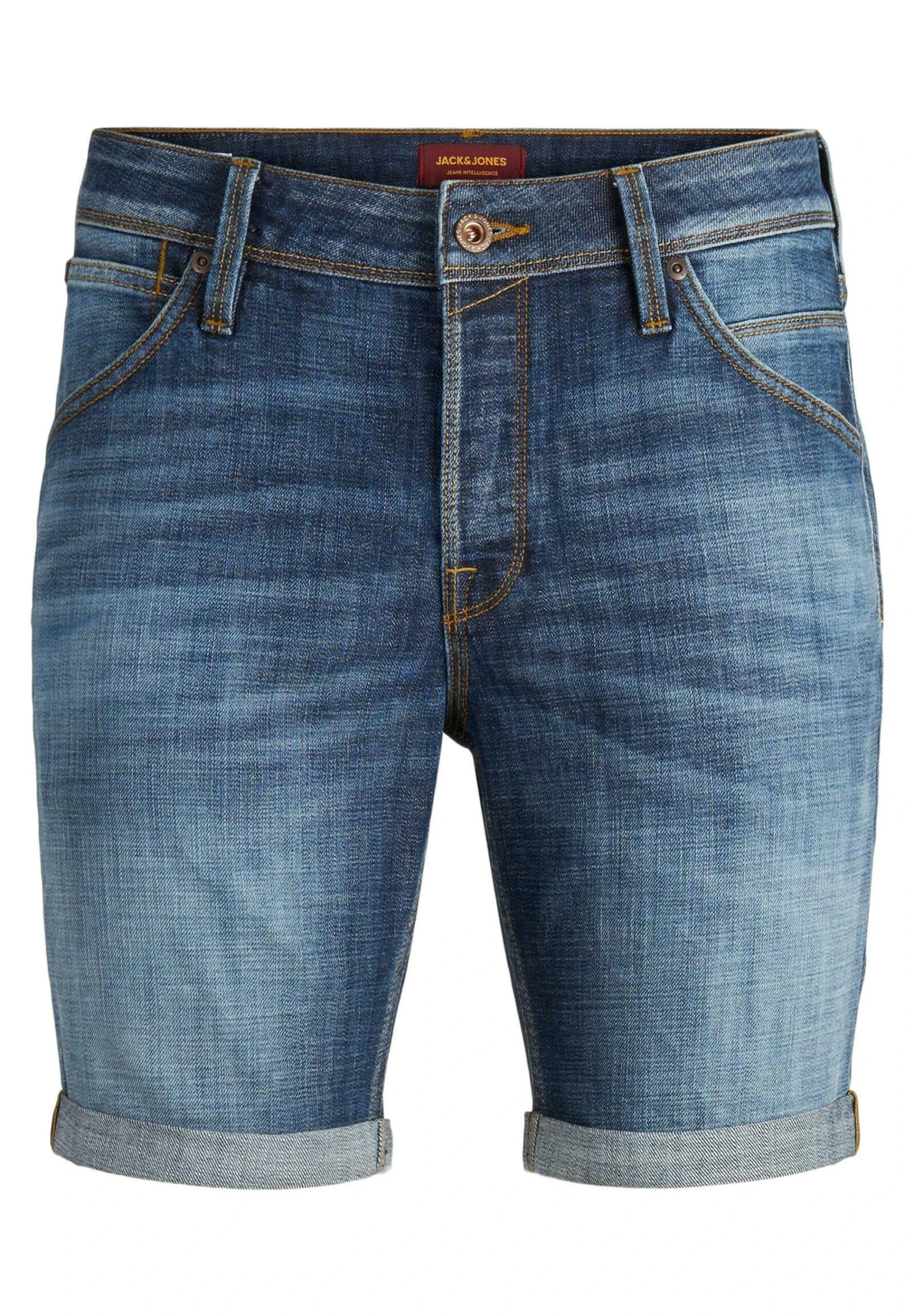 Jack & Jones Rick Fox- Jeansshort - Blau 1 Jack & Jones Rick Fox- Jeansshort - Blau