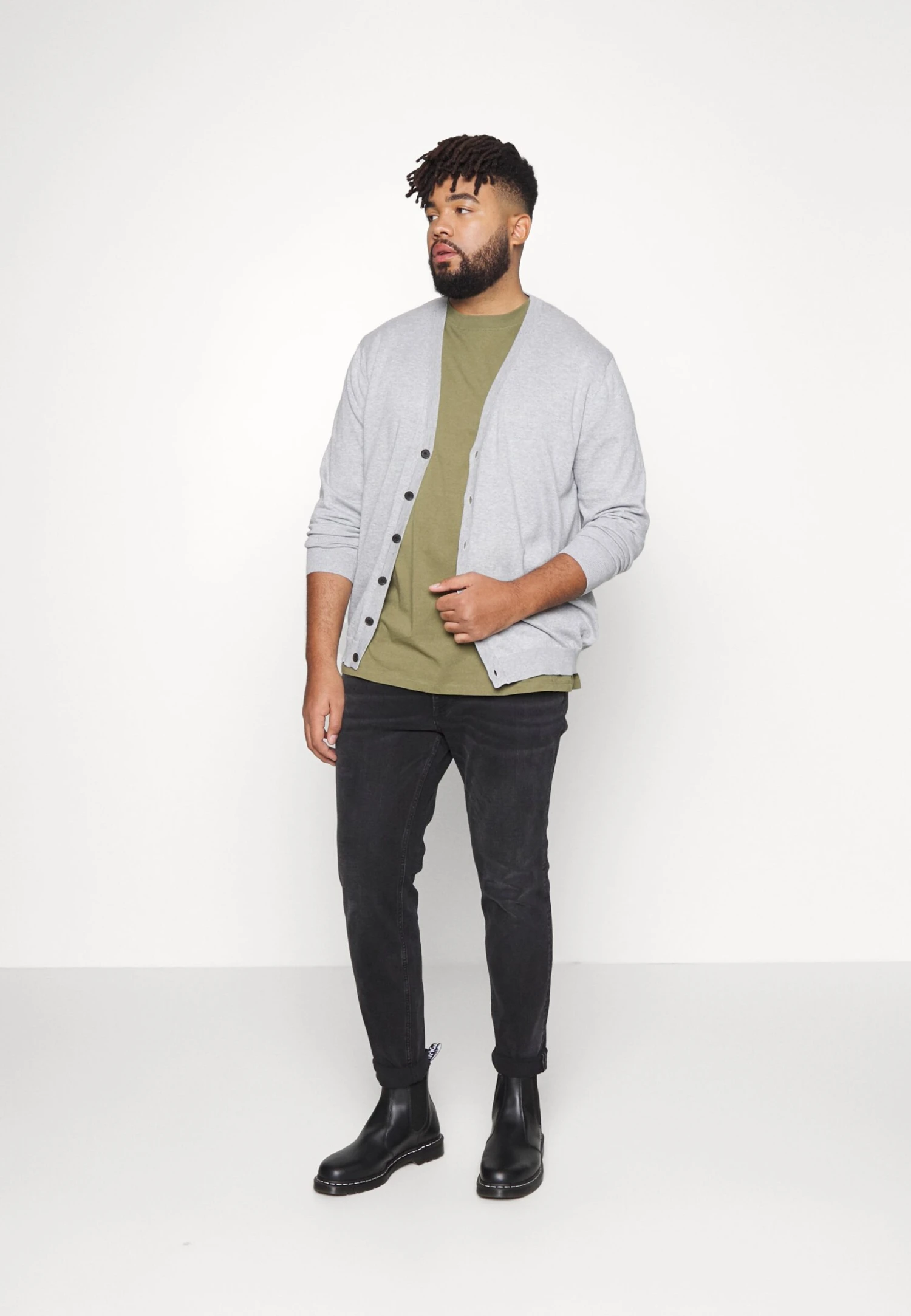 Jack & Jones Jjiliam Jjoriginal - Slim Fit Jeans - Black Denim 2 Jack & Jones Jjiliam Jjoriginal - Slim Fit Jeans - Black Denim - Afbeelding 2