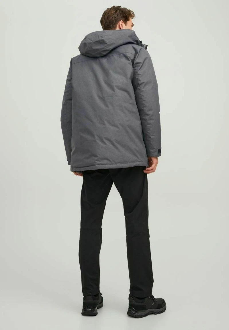 Jack & Jones Gefütterte - Parka - Asphalt 3 Jack & Jones Gefütterte - Parka - Asphalt - Afbeelding 3