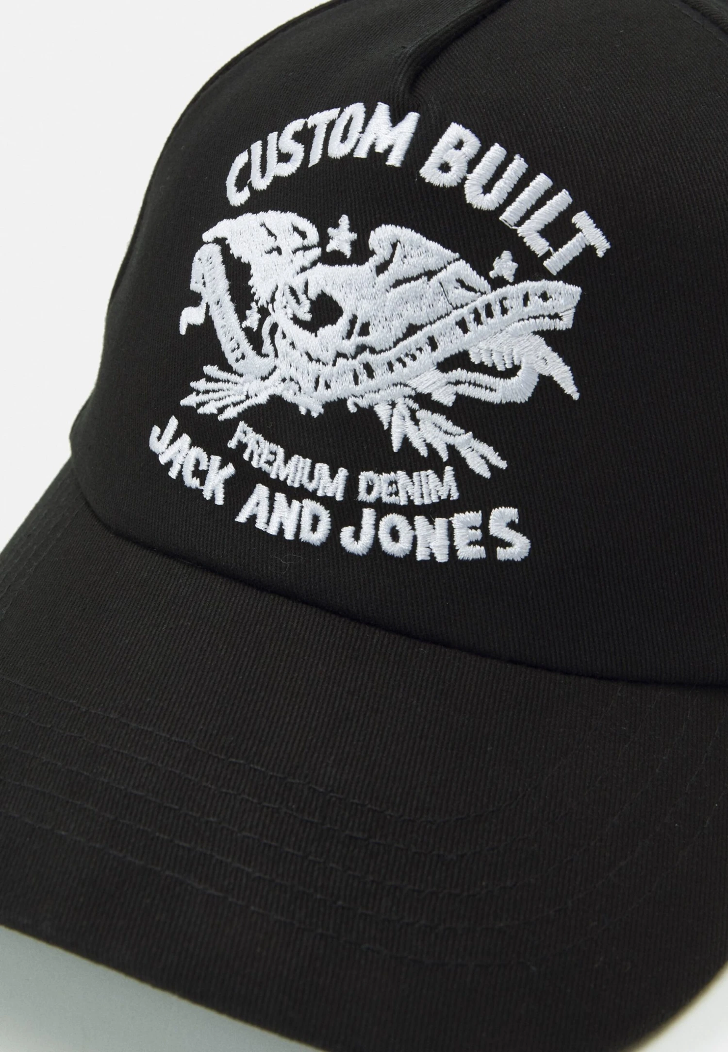 Jack & Jones Jacfonne Baseball - Pet - Black 4 Jack & Jones Jacfonne Baseball - Pet - Black - Afbeelding 4