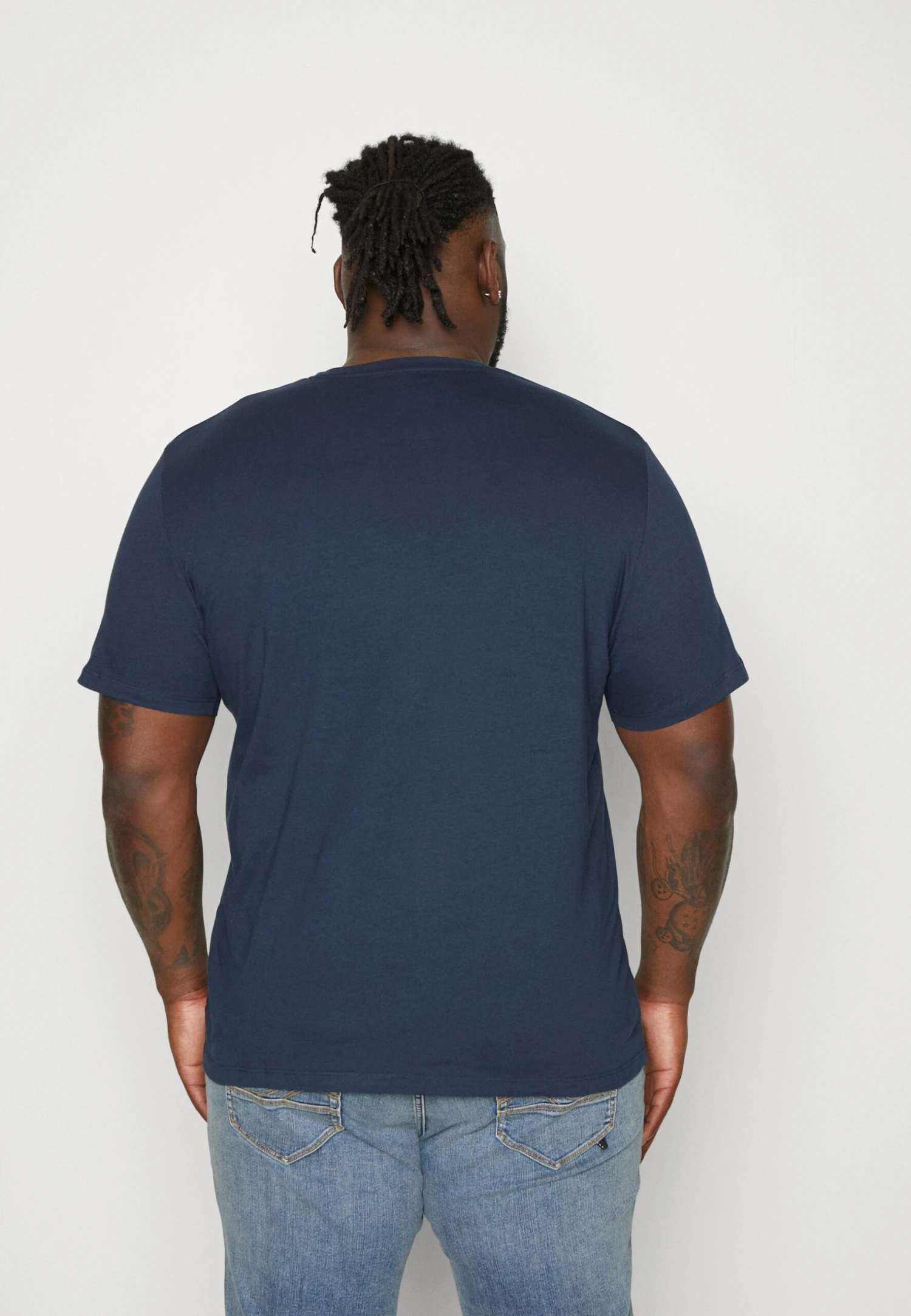 Jack & Jones Jjmikk Tee Crew Neck - T-Shirt Print - Navy Blazer 3 Jack & Jones Jjmikk Tee Crew Neck - T-Shirt Print - Navy Blazer - Afbeelding 3