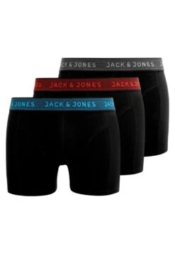 Jack & Jones Jacwaistband Trunks 3 Pack- Onderbroeken - Asphalt -Jack & Jones Verkoopwinkel f22b619cc79042dd9745292c6dd69d95
