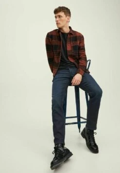 Jack & Jones Clark Evan Jos- Slim Fit Jeans - Blue Denim -Jack & Jones Verkoopwinkel f251c0bbd20e47ccb02b1b1b60b75755