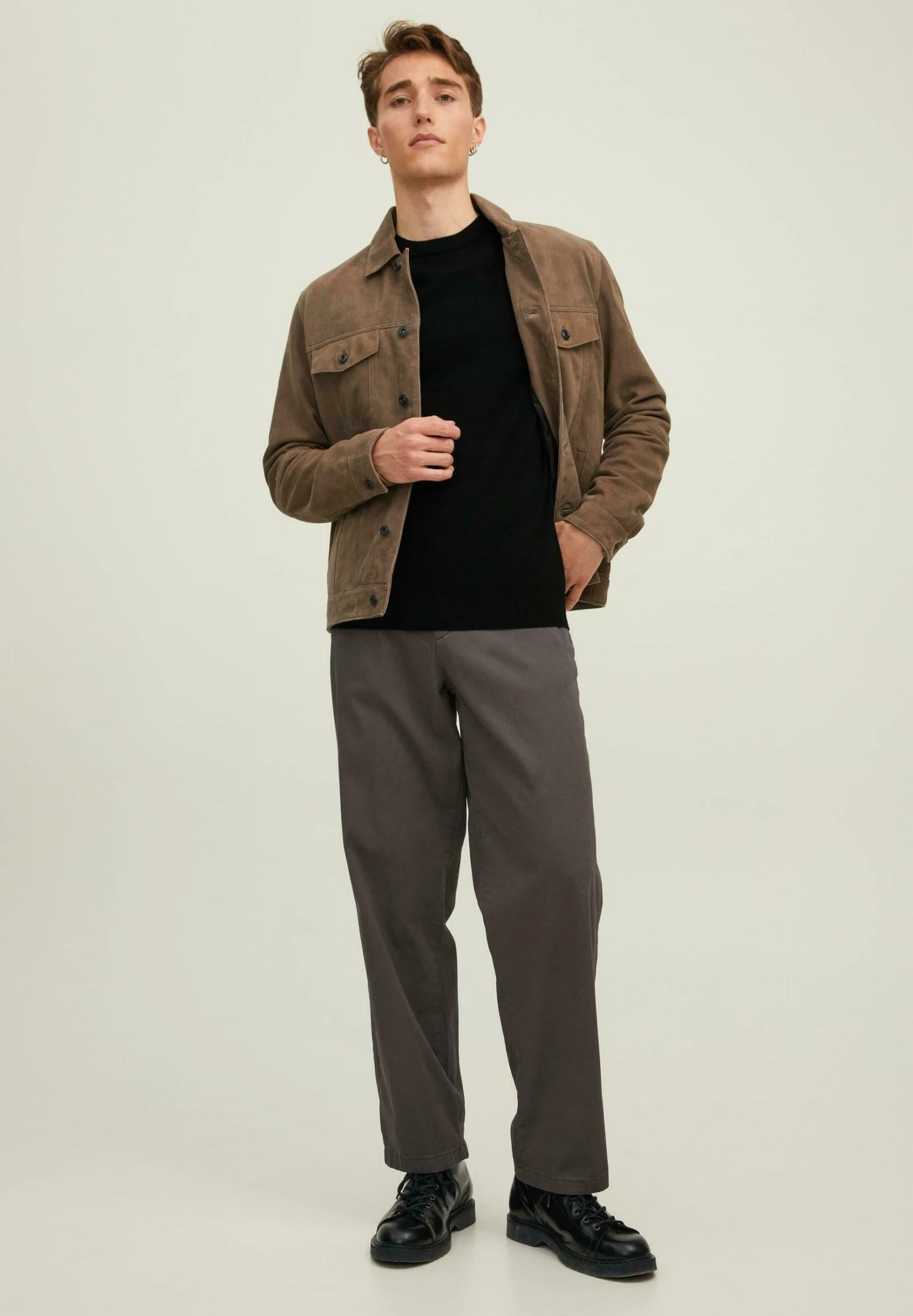 Jack & Jones Crew Neck - Trui - Black 2 Jack & Jones Crew Neck - Trui - Black - Afbeelding 2