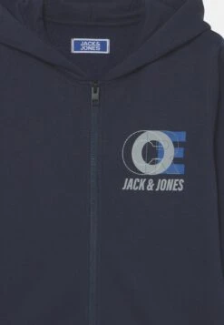 Jack & Jones Junior Jcoorion Logo Zip Hood Jnr - Sweater - Navy Blazer -Jack & Jones Verkoopwinkel f534397a891646f29a322c5b6e0b2ed6