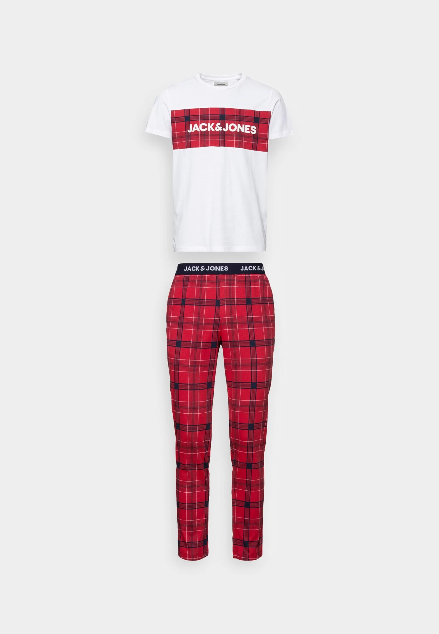 Jack & Jones Jactrain Pants And Tee Giftbox - Pyjama - Scarlet Sage 1 Jack & Jones Jactrain Pants And Tee Giftbox - Pyjama - Scarlet Sage