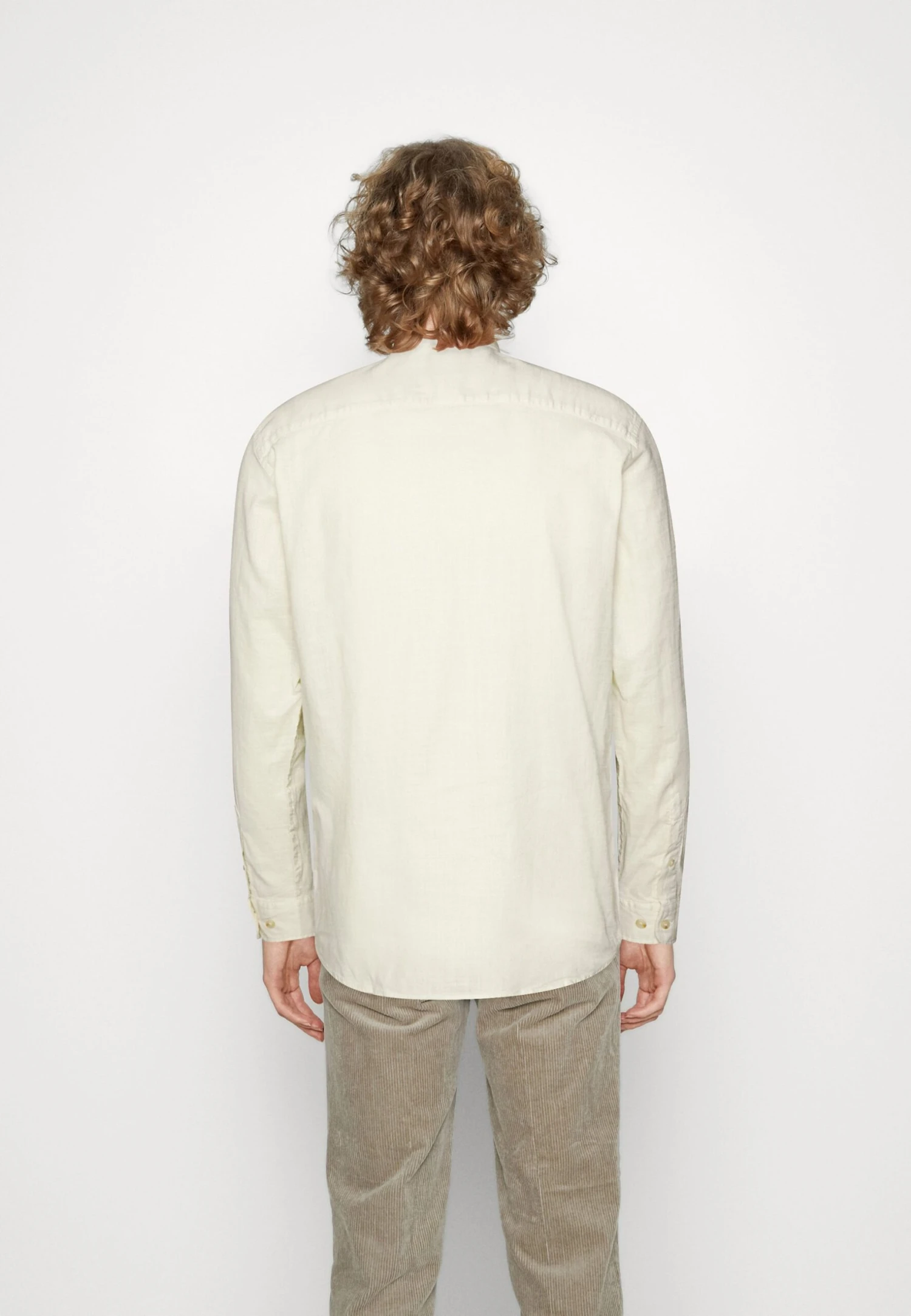 Jack & Jones Jjslub Tunic- Overhemd - Cloud Dancer 3 Jack & Jones Jjslub Tunic- Overhemd - Cloud Dancer - Afbeelding 3