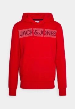 Jack & Jones Ecorp Logo Noos - Hoodie - True Red -Jack & Jones Verkoopwinkel f74ae828d5c54900a744cfefb572ccaa