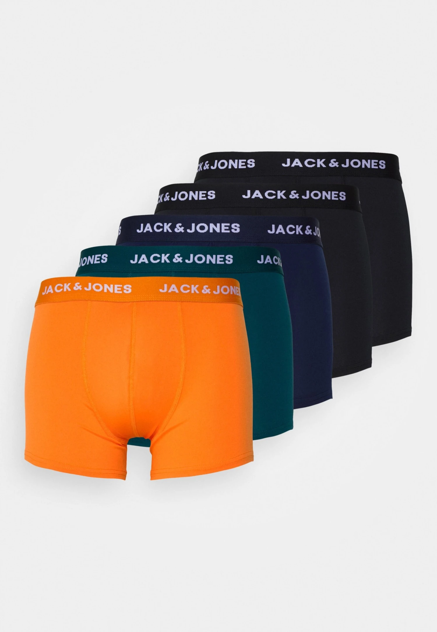 Jack & Jones Jacarchie Microfiber Trunks 5 Pack - Onderbroeken - Navy Blazer 1 Jack & Jones Jacarchie Microfiber Trunks 5 Pack - Onderbroeken - Navy Blazer