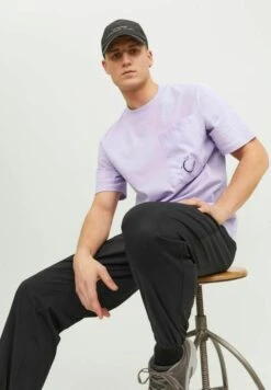 Jack & Jones Overlay - T-Shirt Print - Lavender -Jack & Jones Verkoopwinkel fb0c2d892d6b4e77a6511dfa4c9bc78d