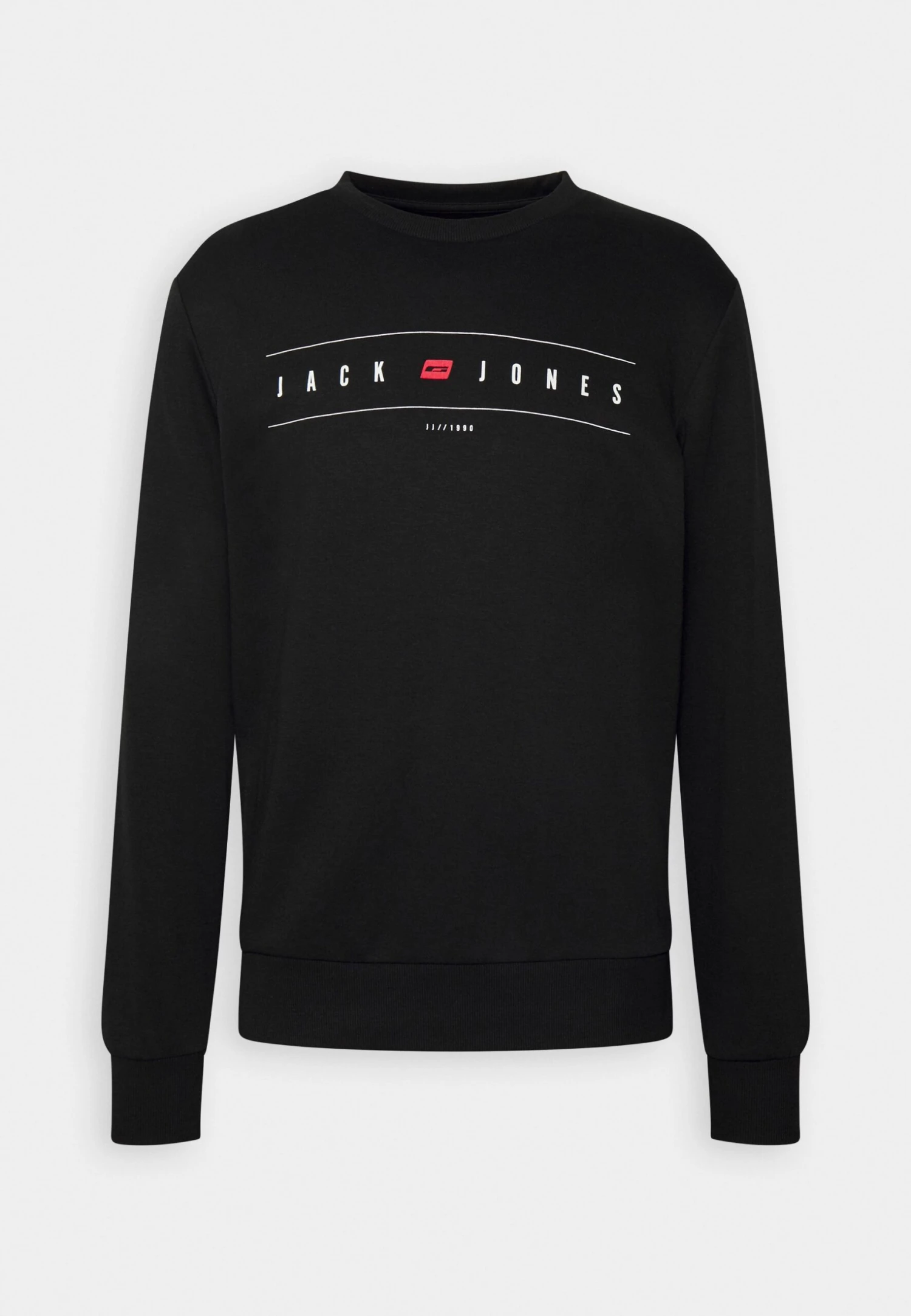 Jack & Jones Jjflag Crew Neck - Sweater - Black 4 Jack & Jones Jjflag Crew Neck - Sweater - Black - Afbeelding 4