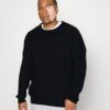 Jack & Jones Jcoono Crew Neck Plus - Trui - Black