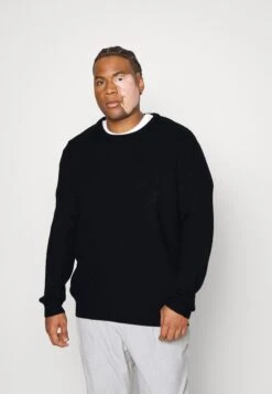 Jack & Jones Jcoono Crew Neck Plus - Trui - Black