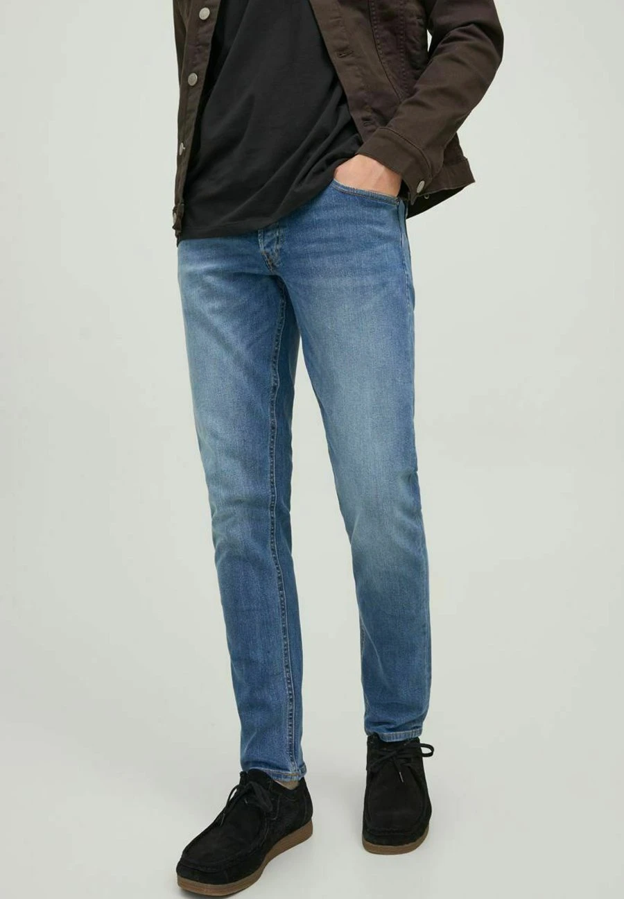 Jack & Jones Glenn - Slim Fit Jeans - Blue Denim 1 Jack & Jones Glenn - Slim Fit Jeans - Blue Denim