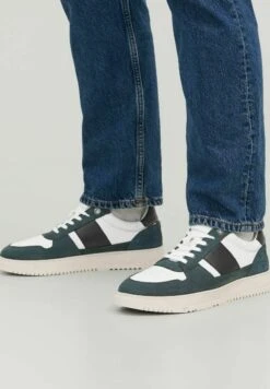 Jack & Jones Basket Leder - Sneakers Laag - Darkest Spruce