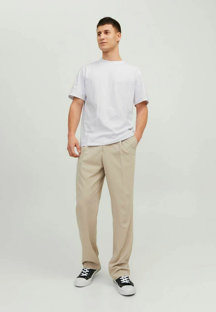 JACK&JONES Premium Dehnbares - T-Shirt Basic - White 2 JACK&JONES Premium Dehnbares - T-Shirt Basic - White - Afbeelding 2