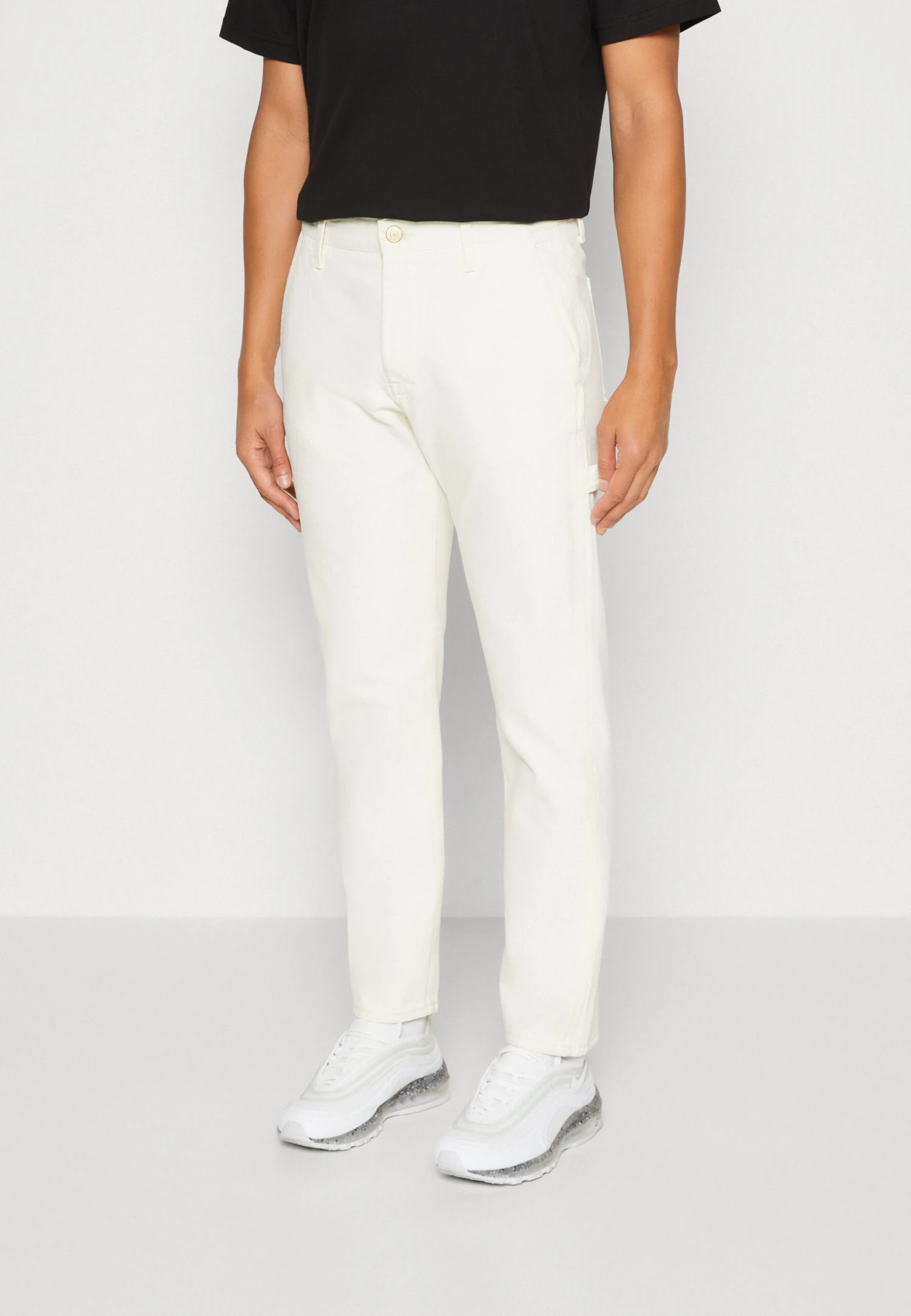 Jack & Jones Chris Utility - Relaxed Fit Jeans - Ecru 1 Jack & Jones Chris Utility - Relaxed Fit Jeans - Ecru