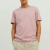 Jack & Jones Jjeorganic Basic Ss O-Neck Noos - T-Shirt Basic - Deauville Mauve