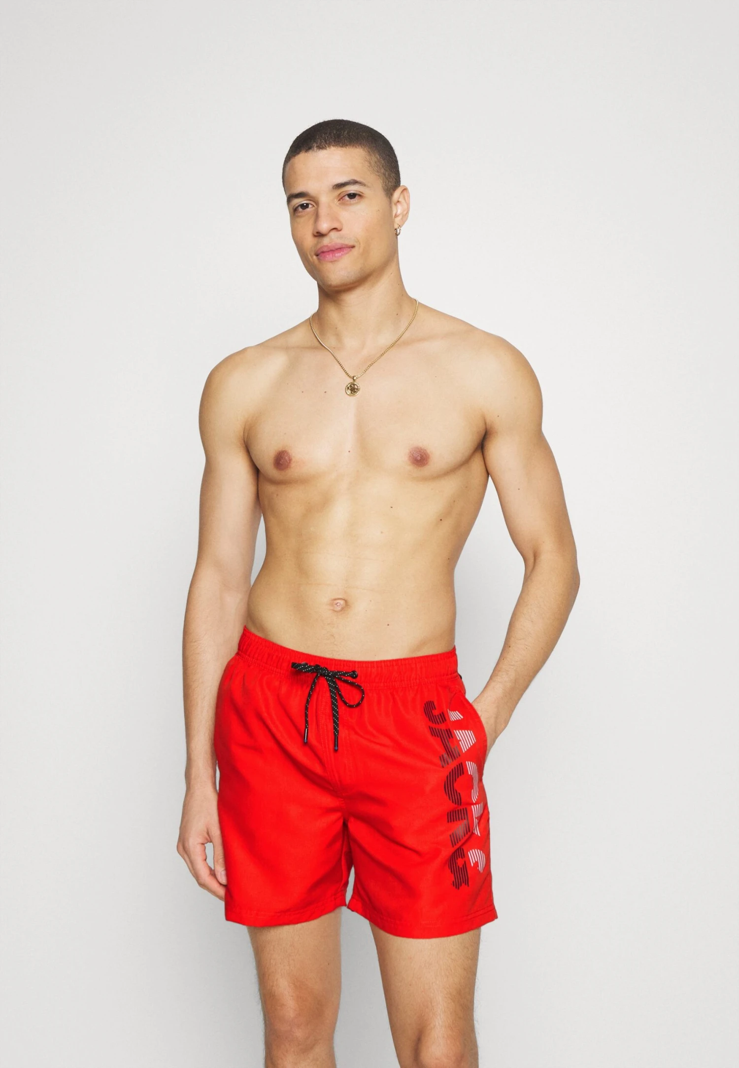 Jack & Jones Jjswim Splicelogo- Zwemshorts - Chinese Red 2 Jack & Jones Jjswim Splicelogo- Zwemshorts - Chinese Red - Afbeelding 2